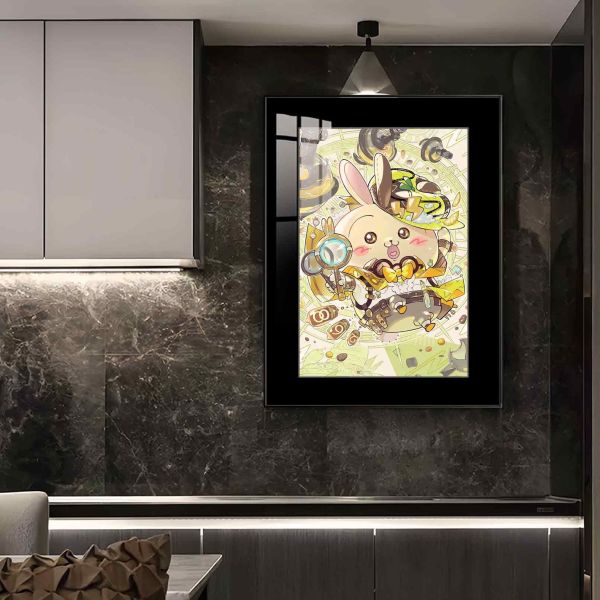 JUZI橘子工作室 烏薩奇紀念海報裝飾畫 