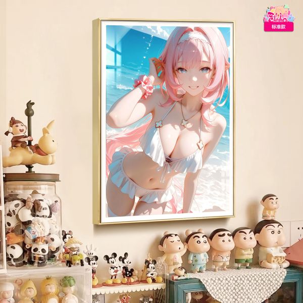 阿喵畫社 紫外線 愛莉希雅裝飾畫 