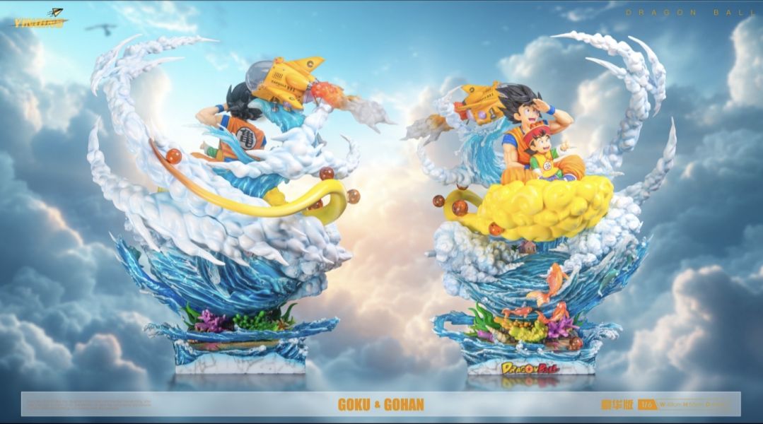 【補款】引擎STUDIO 收藏級龍珠雕像-父子の冒險 雙版本 