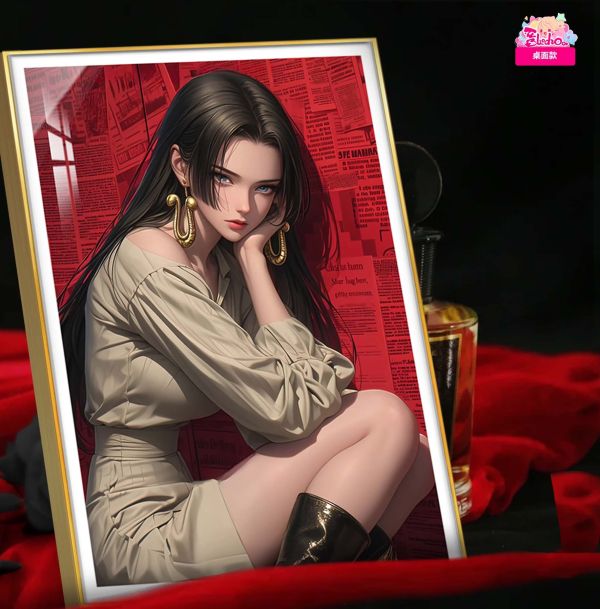 阿喵畫社 女明星女帝 波雅漢庫克超清裝飾畫 