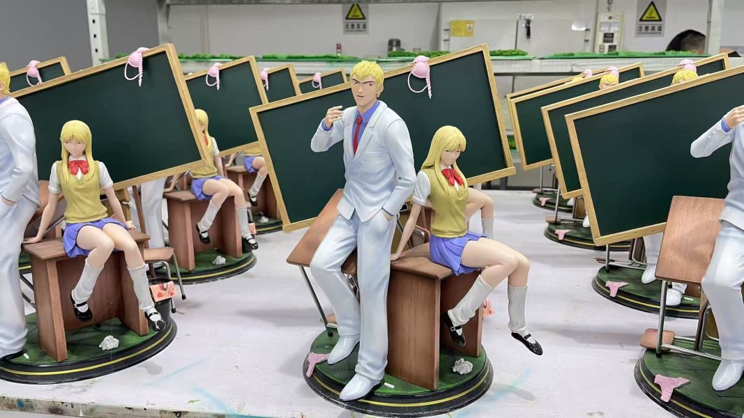 正版授權 Cartoon Kingdom（CK） 麻辣教師 GTO 鬼冢英吉 1/6雕像 