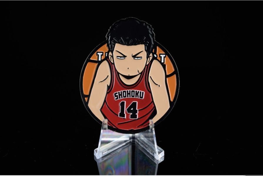 正版授權 AXE工作室 灌籃冰箱貼 