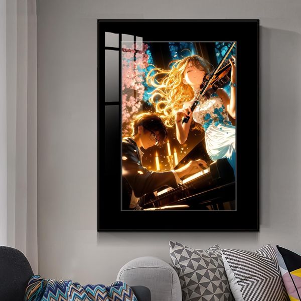 JUZI橘子工作室 天作之合 四月是你的謊言 裝飾畫 