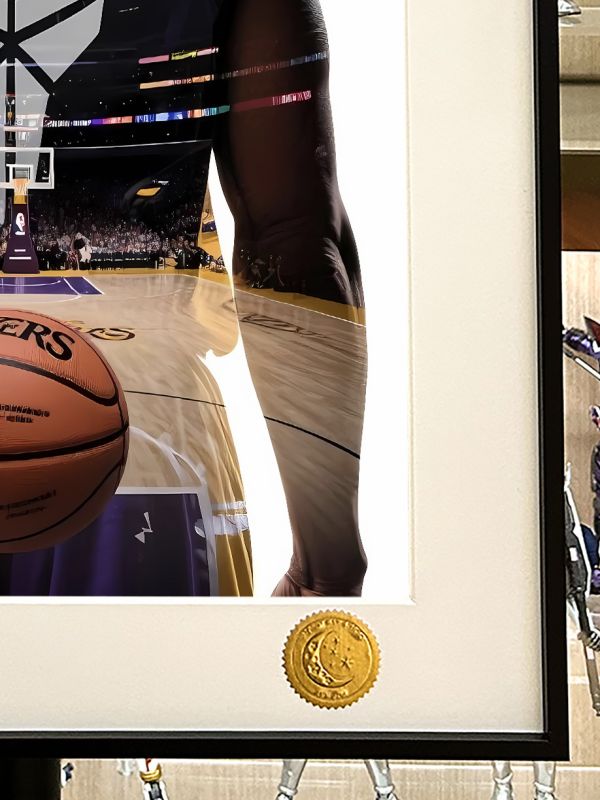 星空《曼巴背影》kobe科比布萊恩特洛杉磯湖人隊NBA裝飾畫 