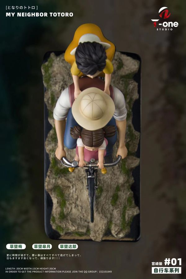 【補款】T-one Studio 宮崎駿自行車系列001-快樂一家人 