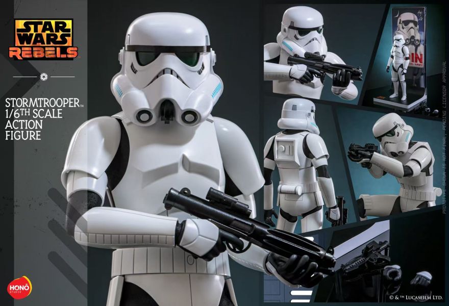 HOTTOYS HonoStudio HT 1/6《星球大戰:義軍崛起》暴風兵&暴風兵隊長 