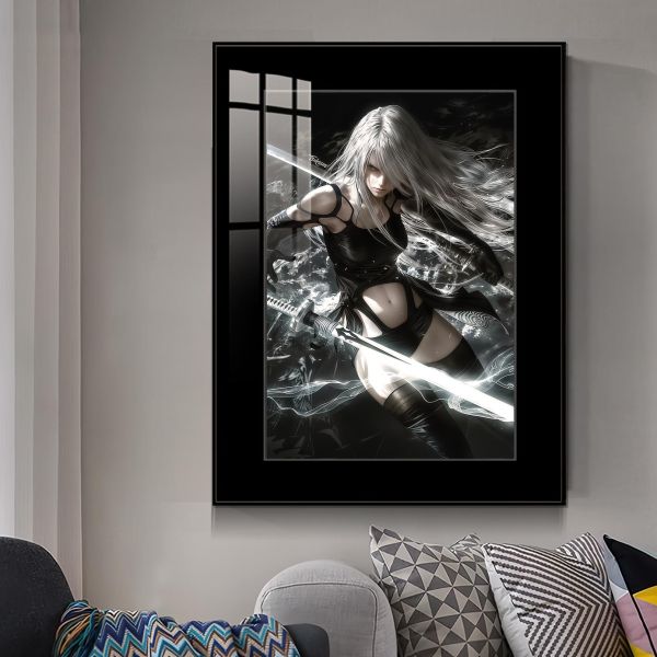 JUZI橘子工作室 機械尼爾紀元A2 戰鬥版 裝飾畫 