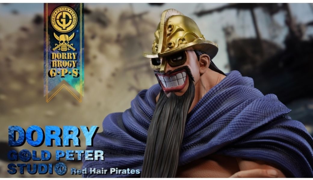 GP（GOLD PETER） 四皇團紅髮海賊團第七款&第八款-青鬼東利&紅鬼布洛基 