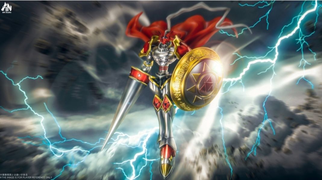 【補款】AN工作室 數碼寶貝十三皇家騎士團共鳴第一彈 紅蓮騎士獸 