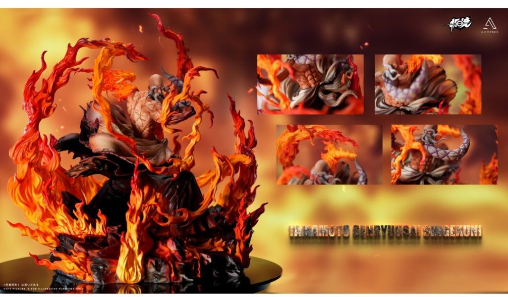 極境&AC STUDIO 收藏級雕像系列-火拳雙骨老頭 