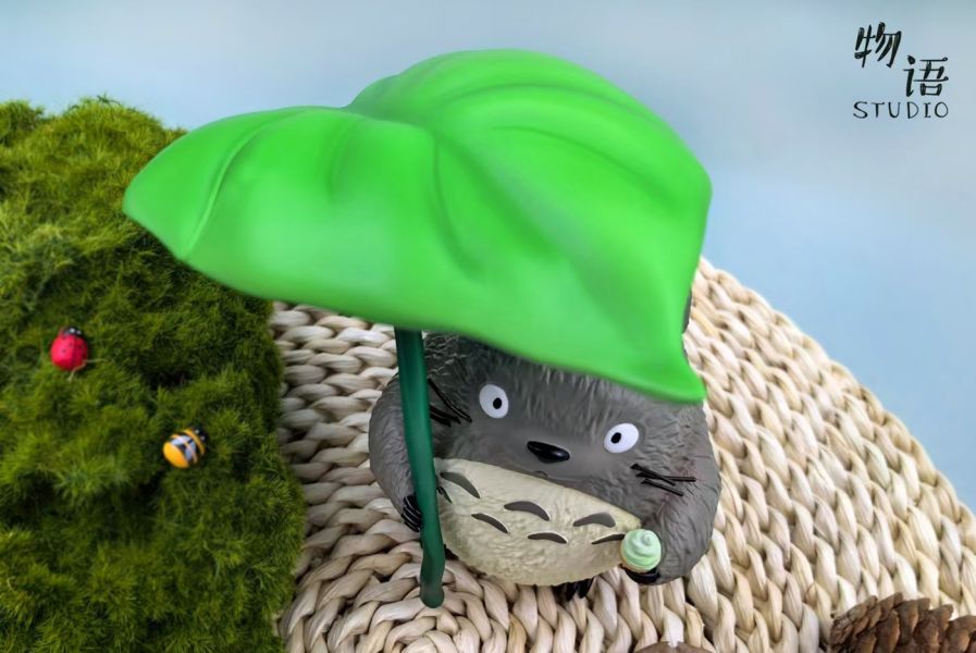 【在台現貨】物語工作室 宮崎駿小物系列01 荷葉龍貓 