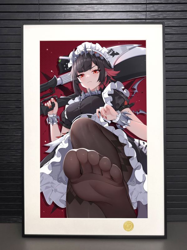 H2工作室 《鯊魚妹》艾蓮喬絕區零Ellen Joe裝飾畫 