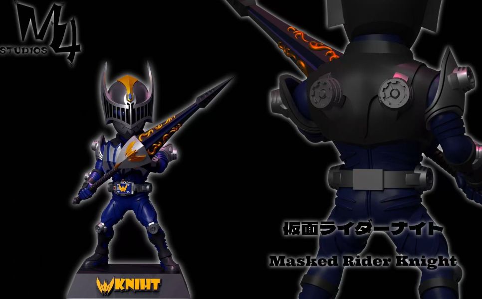 【補款】M4 龍騎精品系列第二彈 假面騎士夜騎Knight 