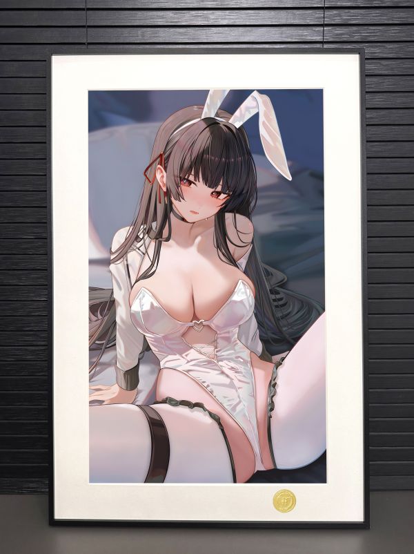 H2工作室《兔女郎千咲》鳴潮朽葉千咲裝飾畫 