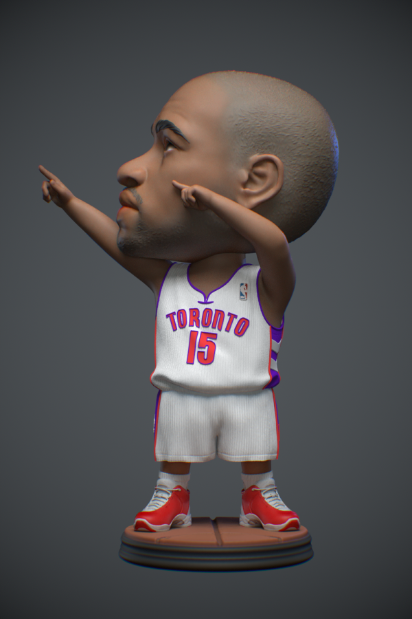 【補款】M3工作室 Q版文斯卡特 NBA雕像 