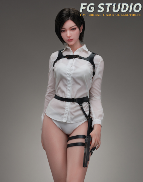 FG Studio 004戰鬥女孩 62CM 全硅膠可動人偶成人用品娃娃 