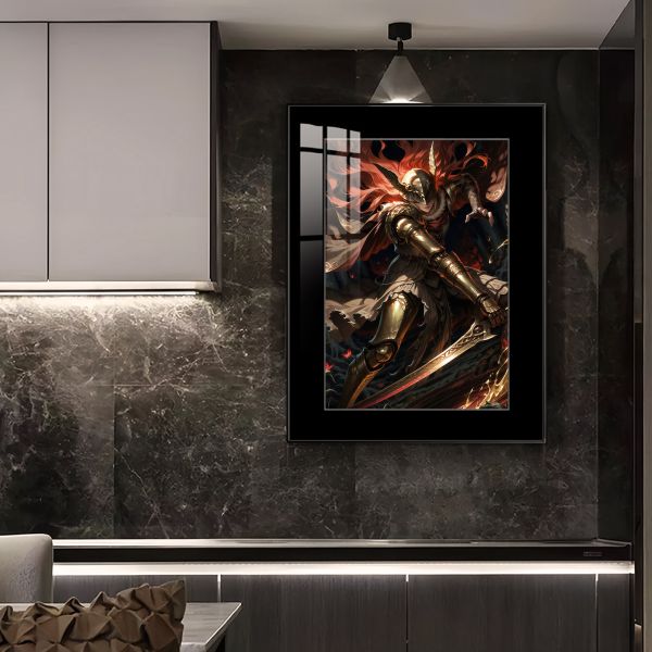 JUZI橘子工作室 女武神：戰鬥姿態 裝飾畫 