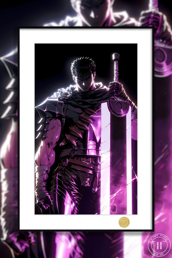 H2工作室 《劍風傳奇格斯》烙印戰士烙印勇士Berserk裝飾畫 