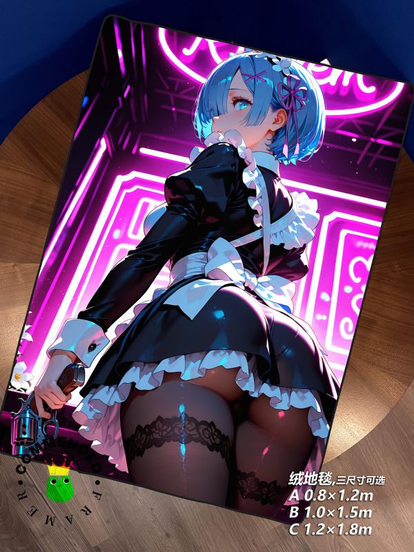 皇呱《戰鬥女僕雷姆》Re：從零開始的異世界生活裝飾畫 