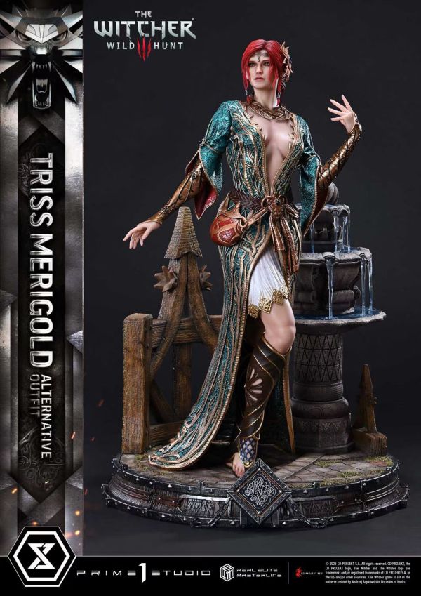 正版授權 Prime 1 Statue 1/4 巫師3 狂獵 特莉絲 DLC服裝版 