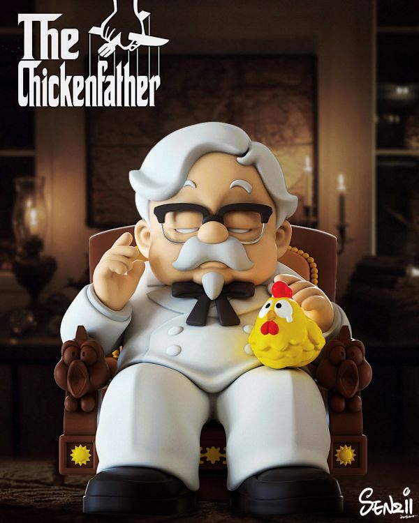 【補款】SENZII×炸雞教父 炸雞教父（The chicken Father) 