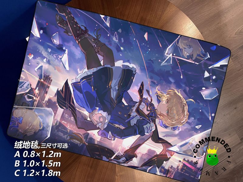 皇呱《Saber亞瑟王》命運之夜阿爾託莉雅·潘德拉貢裝飾畫 