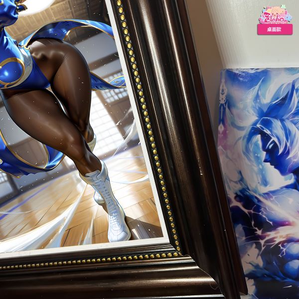 阿喵畫社 春麗擺臺 