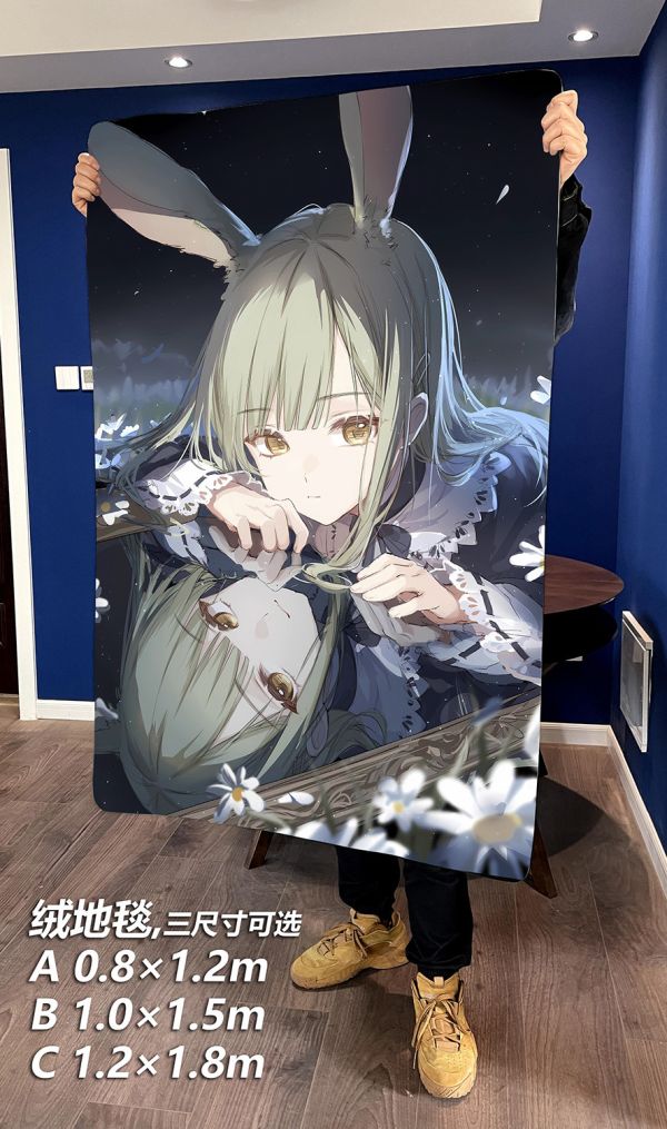 千鳥社 《若葉睦》BanG Dream!Ave Mujica午睡毯地毯裝飾畫 