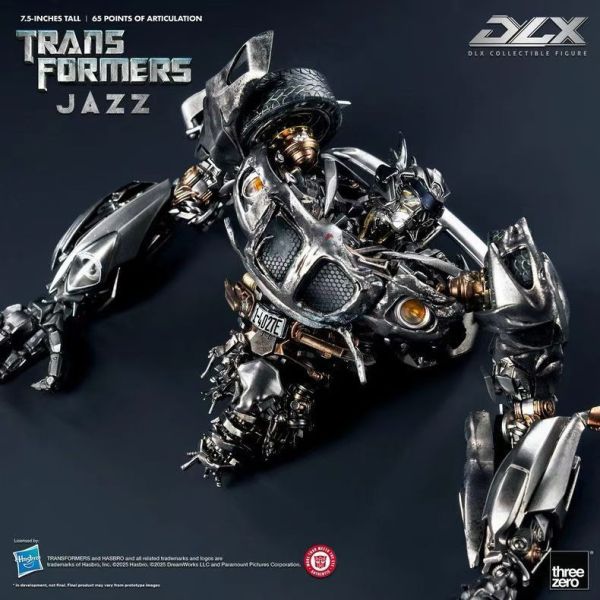 正版授權 Threezero 19cm DLX 變形金剛 爵士 