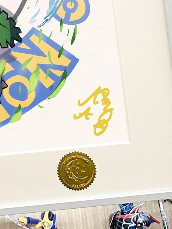 星空工作室 初代御三家 寶可夢神奇寶貝寵物小精靈小智噴火龍裝飾畫 