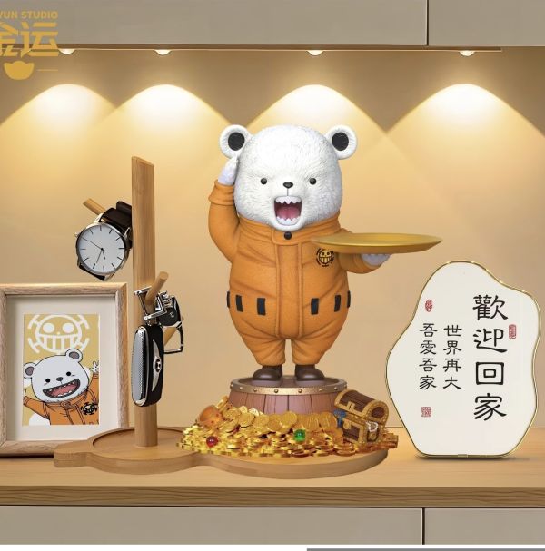 金運-studio 寶藏招財收納貝波趣味擺件 