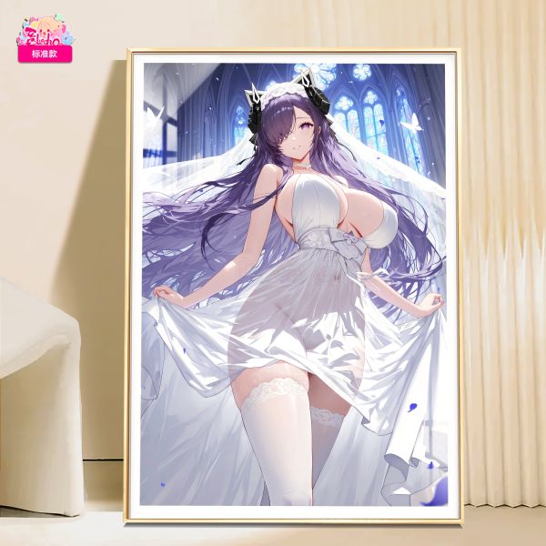 阿喵畫社 婚紗 奧古斯特 裝飾畫 