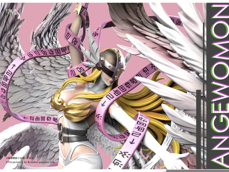 DMX STUDIO 數碼寶貝一代騎乘第六彈/第七彈（天使獸&阿武 天女獸&嘉兒） 