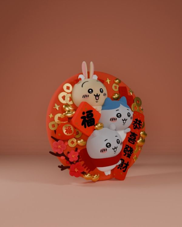 【現貨】潮社工作室 chiikawa 過大年 