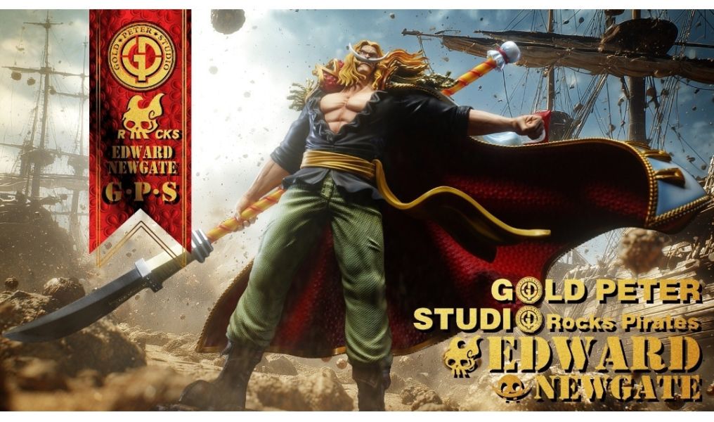 （GP）GOLD PETER STUDIO 洛克斯海賊團第一款 白鬍子-愛德華·紐蓋特 