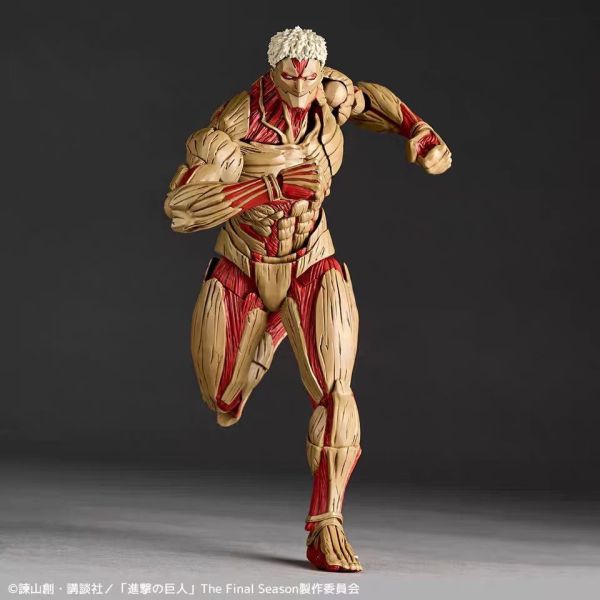 正版授權 海洋堂 轉輪科技驚奇山口鎧之巨人（2026年再版） 