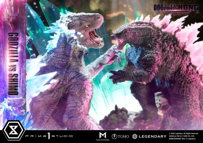 正版授權 Prime 1 Statue 哥斯拉大戰金剛2 帝國崛起 哥斯拉對戰雪魔 