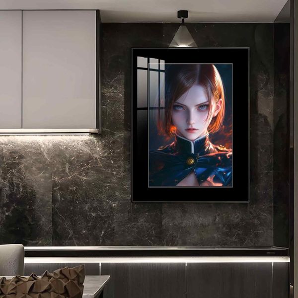 JUZI橘子工作室 半身像釘崎野薔薇 裝飾畫 