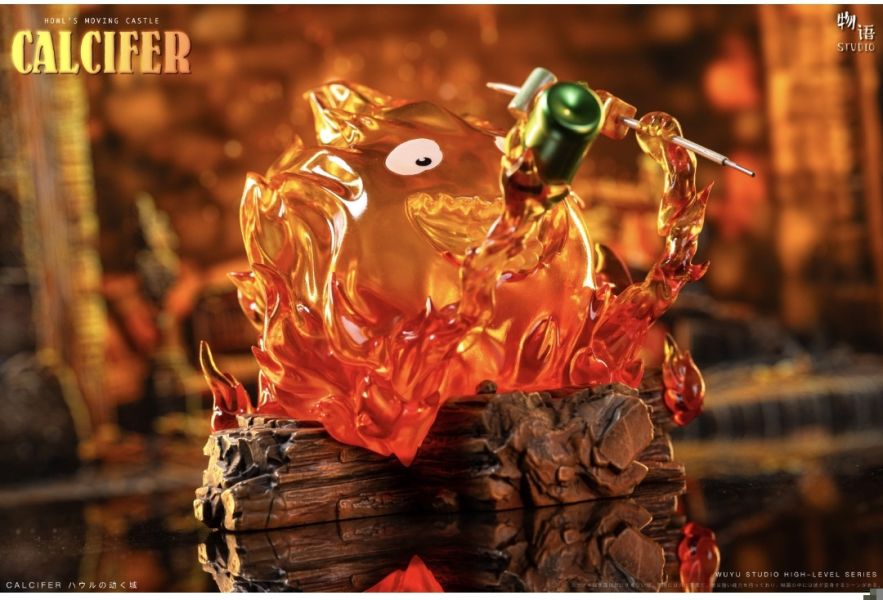 物語工作室 宮崎駿桌面系列08 卡西法吃頭髮 