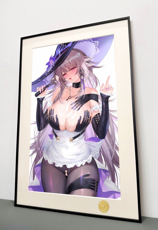 H2工作室 《奶油大黑塔》崩壞星穹鐵道黑塔Herta裝飾畫 