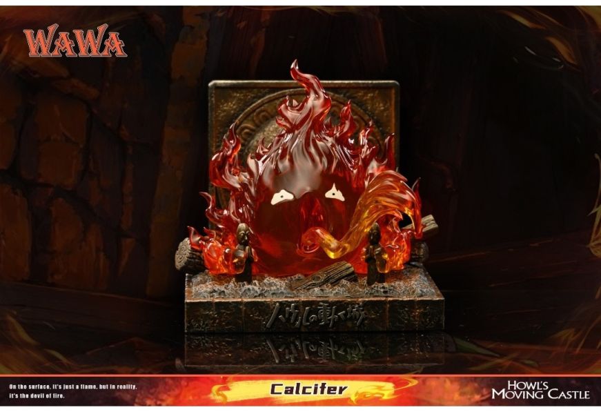 wawa工作室 宮崎駿桌面小擺件-生氣的卡西法 