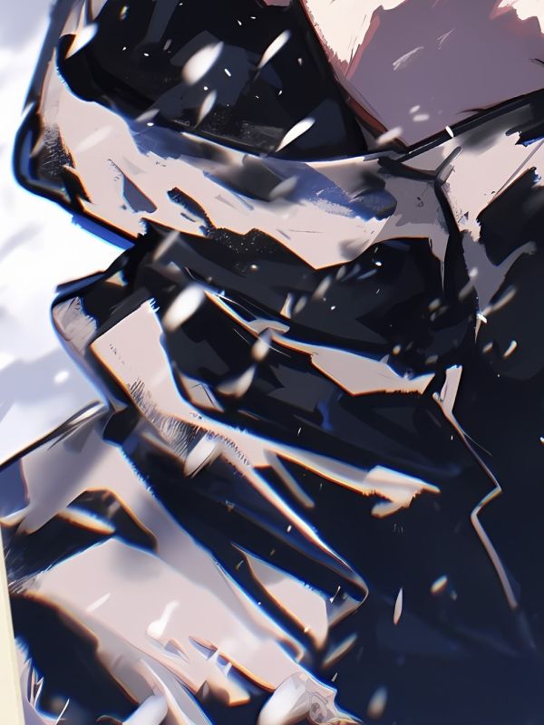 星空 《風雪五條悟》咒術回戰五條老師裝飾畫 