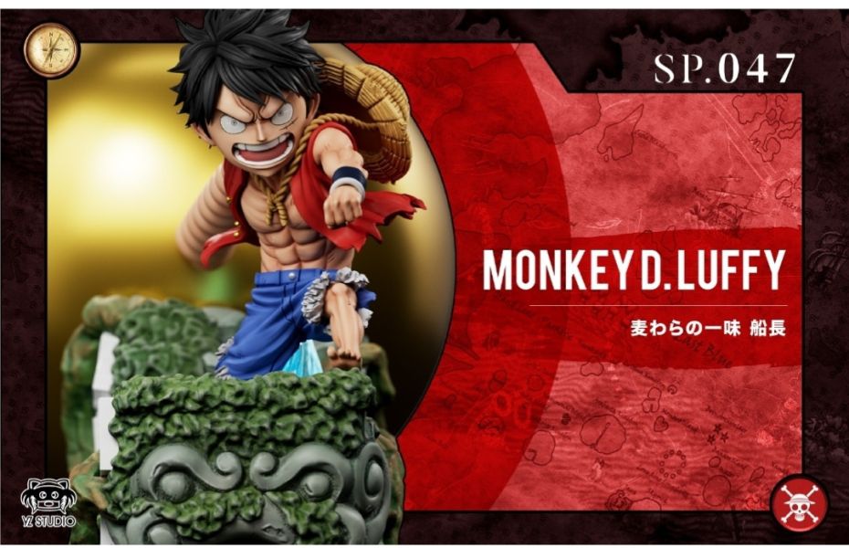 【補款】YZ 空島篇047銘牌系列第四彈 黃金迴旋彈魯夫 