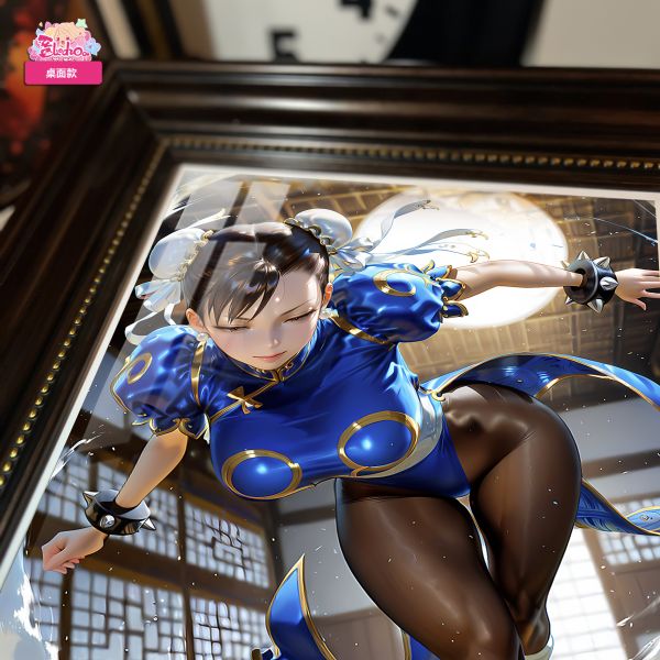 阿喵畫社 春麗擺臺 