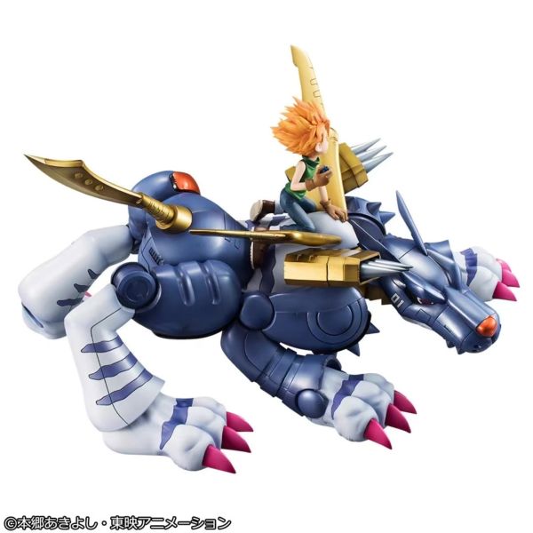 正版授權 MegaHouse MH GEM數碼寶貝石田大和鋼鐵加魯魯再版 