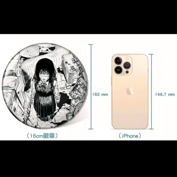 阿喵畫社 電鋸人系列組合吧唧徽章桌面擺件 