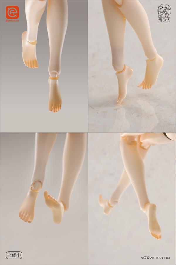 匠狐ARTISAN-FOX 素體人系列第一彈 《夏亞戰記》魔導師莉莉-Lily 