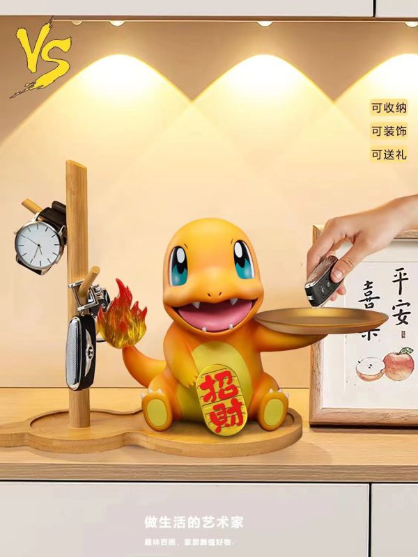 【現貨】VS模玩 家居系列8 週年款收納招財小火龍 