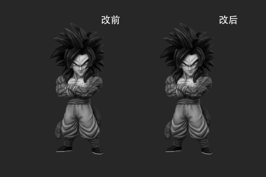 Power studio wcf 龍珠 超四悟空 