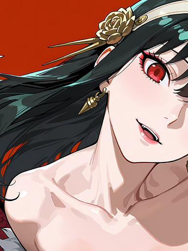 巴洛克《小惡魔約爾》Yor間諜過家家裝飾畫冰箱貼 